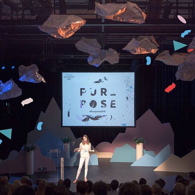 Delightfully unique experience design for Purpose 2015